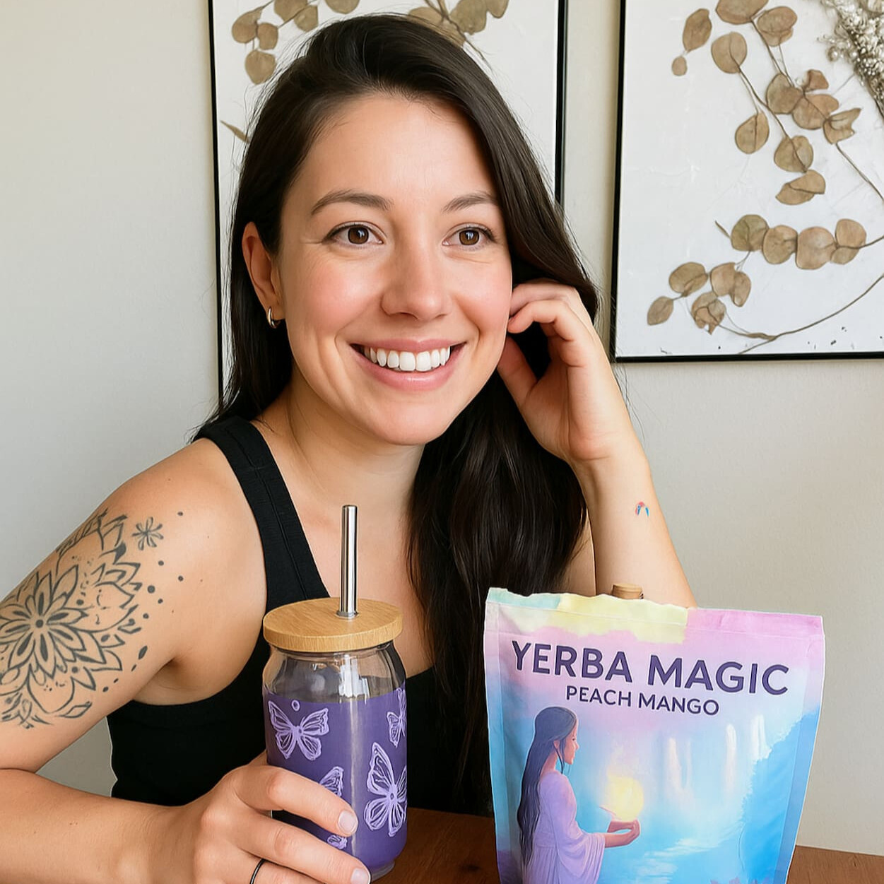 YERBA MATE® Poudre Instantanée – Pêche Mangue